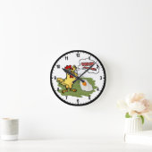 Horloge Ronde Chicken (Maison)