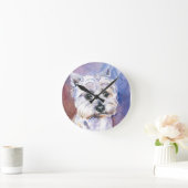 Horloge Ronde Chien (Maison)