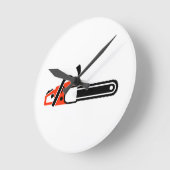 Horloge Ronde Chien (Angle)