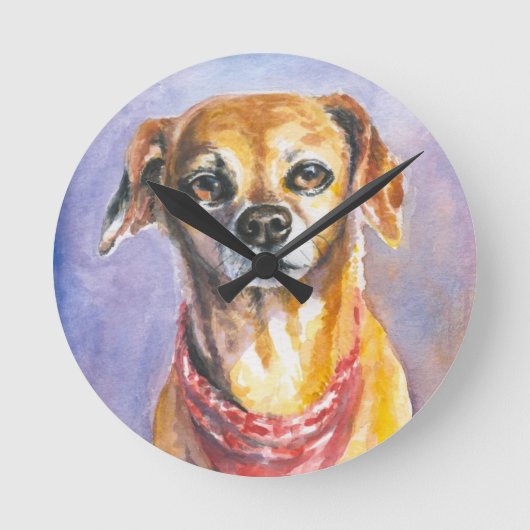 Horloge Ronde Chien 2 (Recto)