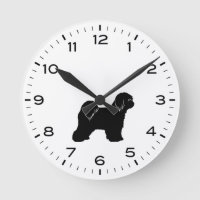 Chien Tibétain de race Terrier Silhouette