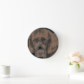 Horloge Ronde Chiens de Springer anglais (Maison)