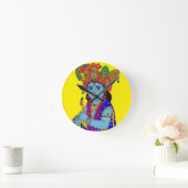 Horloge Ronde Child Krishna Wall Clock (Maison)
