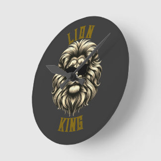 Horloge Ronde Chill Lion King