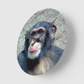 Horloge Ronde Chimpanzé (Angle)
