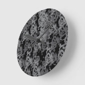 Horloge Ronde Chinois Yang Dragon (Angle)