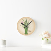 Horloge Ronde Chives Herb Clock (Maison)