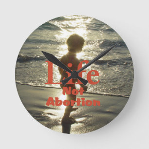 Horloge Ronde choisir la vie