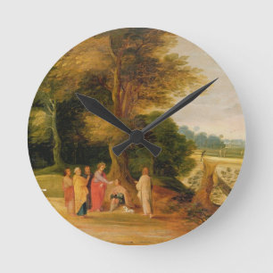 Horloge Ronde Christ Healing the Blind Man