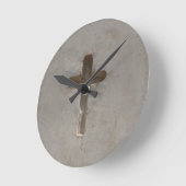 Horloge Ronde Christian Cross customize favorite Bible (Angle)