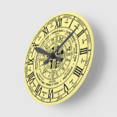 Horloge Ronde Christian's, Saint Festivals de l'année, Eglise (Angle)