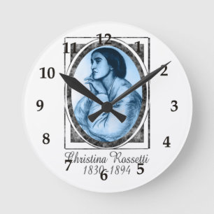 Horloge Ronde Christina Rossetti
