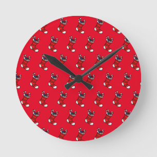 Horloge Ronde Christmas stocking