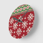 Horloge Ronde Christmas Sweater (Angle)