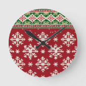 Horloge Ronde Christmas Sweater (Recto)