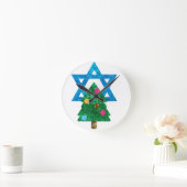 Horloge Ronde christmukkah hanoukka (Maison)