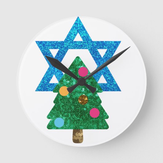 Horloge Ronde christmukkah hanoukka (Recto)
