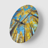 Horloge Ronde Chute d'Aspen trees 2 (Angle)