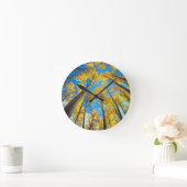 Horloge Ronde Chute d'Aspen trees 2 (Maison)