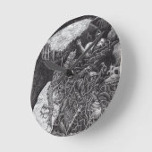 Horloge Ronde Ci-dessous par Brian Benson (Angle)