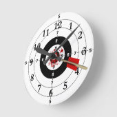 Horloge Ronde Cible (Angle)