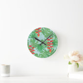 Horloge Ronde Ciel Jungle (Maison)