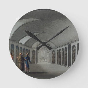 Horloge Ronde Cimetière curieux sous le monastère de capucin,