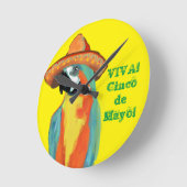 HORLOGE RONDE CINCO DE MAYO (Angle)