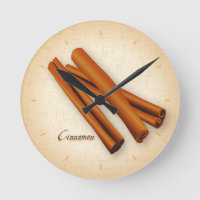 Cinnamon Spice Clock