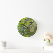 Horloge Ronde Circuit imprimé circuit imprimé circuit vert circu (Maison)