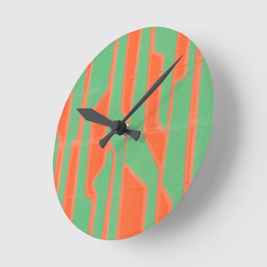 Horloge Ronde Circuit moderne I (Angle)