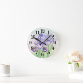 Horloge Ronde Cirque d'automne et Art déco Iris' (Maison)