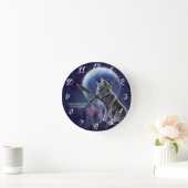 HORLOGE RONDE CITER DE LOUP (Maison)