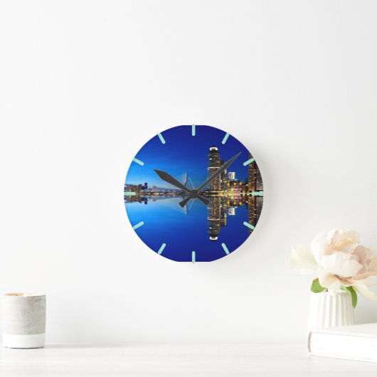 Horloge Ronde Cityscape (Maison)