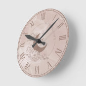 Horloge Ronde Clairs de lune (Angle)