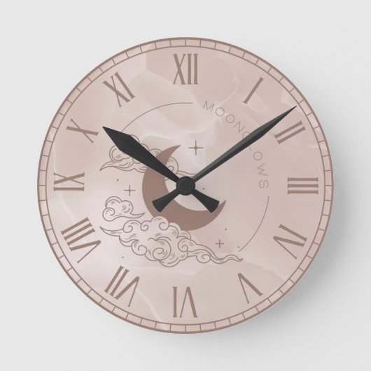 Horloge Ronde Clairs de lune (Recto)