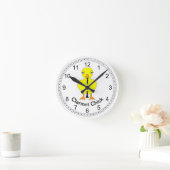 Horloge Ronde Clarinet Chick (Maison)