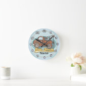 Horloge Ronde Classic Tow Truck Clock (Maison)