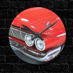 Horloge Ronde Classique 1961 Chevrolet Impala<br><div class="desc">Classique 1961 Chevrolet Impala</div>