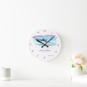 Horloge Ronde Classiques d'aviation (Maison)