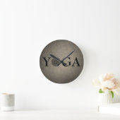 Horloge Ronde Classy YOGA Wall Clock (Maison)