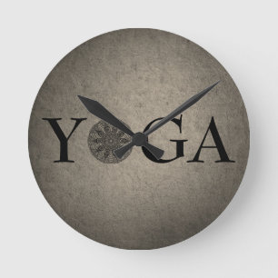 Horloge Ronde Classy YOGA Wall Clock