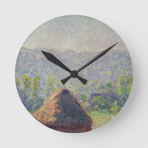 Horloge Ronde Claude Monet   La fin de l'été, à Givern