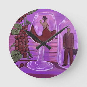 Horloge Ronde Clo de connexion divine