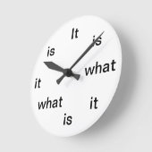 Horloge Ronde Clock (Angle)