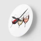 Horloge Ronde Clock (Angle)