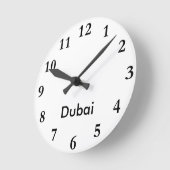 Horloge Ronde Clock (Angle)