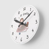 Horloge Ronde Clock (Angle)