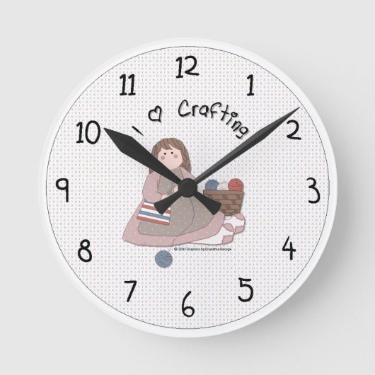 Horloge Ronde Clock (Recto)