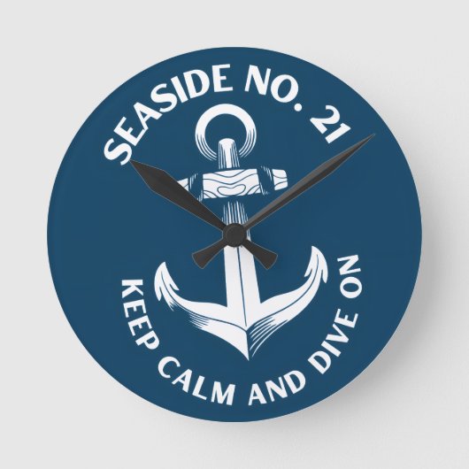 Horloge Ronde Clock  (Recto)